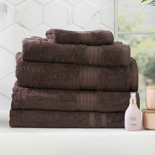 5 Piece Marisse Bamboo & Cotton Bathroom Towel Set